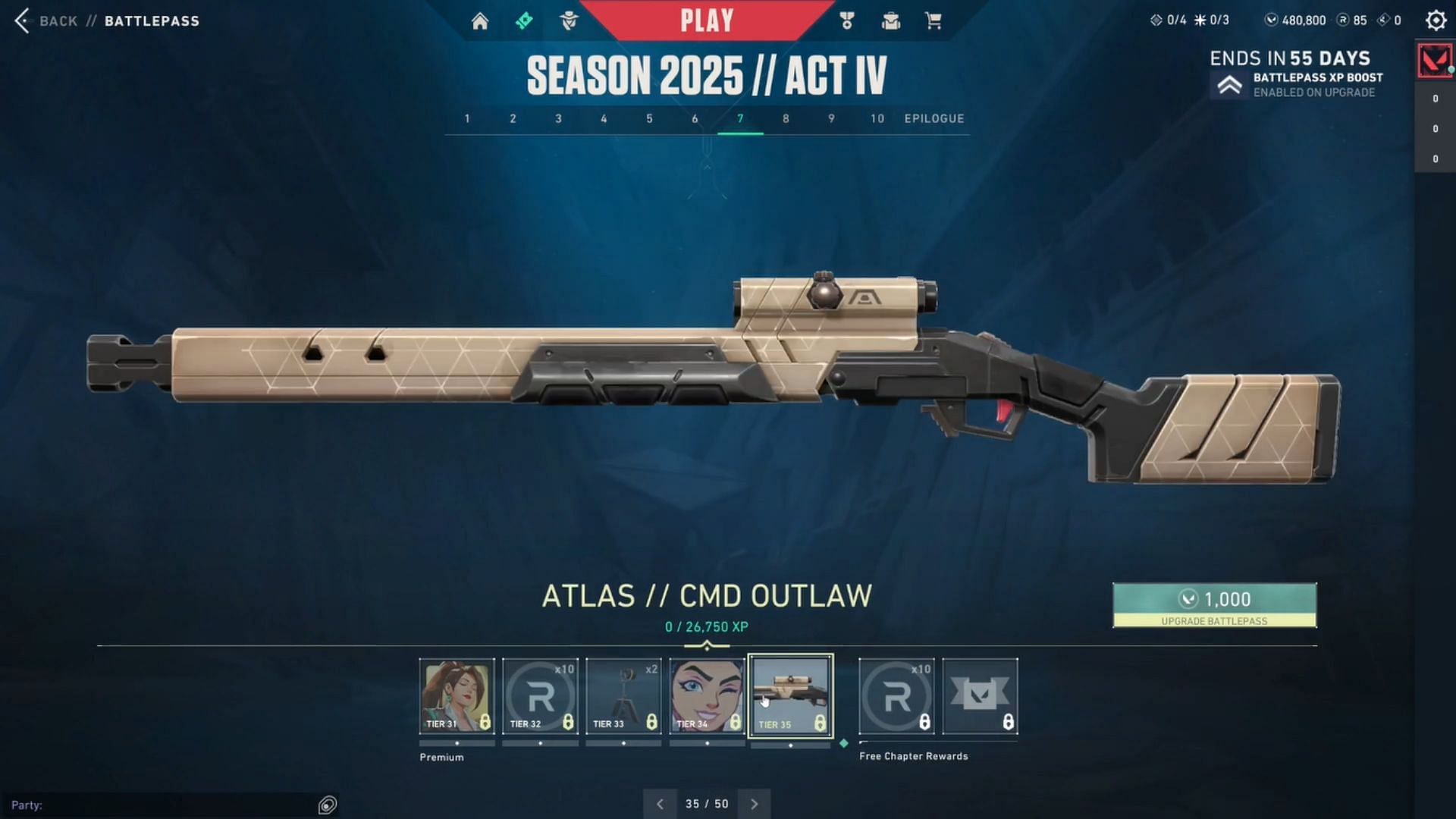 ATLAS//CMD Outlaw (Image via Riot Games)